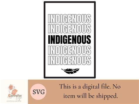 Indigenous Svg Digital Download Etsy