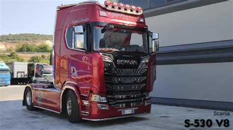 4k Scania Truck 530 S V8 Next Generation Flli Riviello Exterior