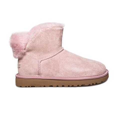 Ugg Classic Bling Mini Pink Crystal Boots Womens Mycozyboots