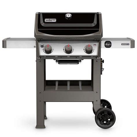 Weber Spirit Ii E Burner Propane Gas Grill In Black