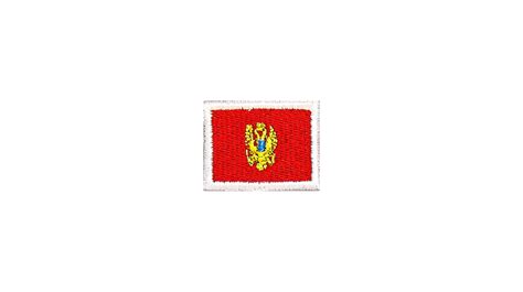 Montenegro Flag Patch 35cm X 25cm Travellingpatcheson