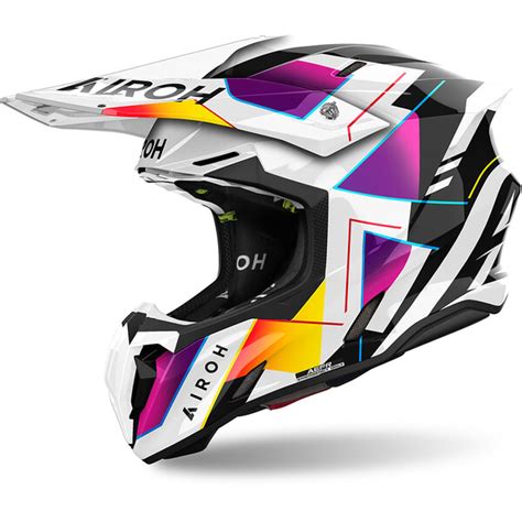 Casque Twist Rainbow Airoh Moto Dafy Moto Casque Tout