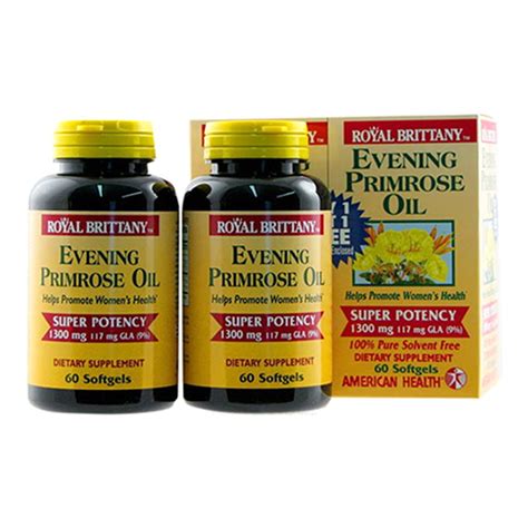 American Health Royal Brittany Evening Primrose Oil Super Potency 1300