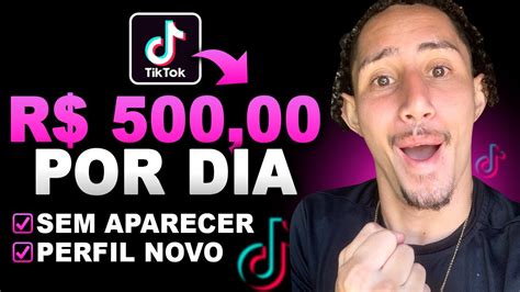 GANHE R 500 POR DIA NO TIKTOK ESSA NOVA ESTRATÉGIA DE MARKETING