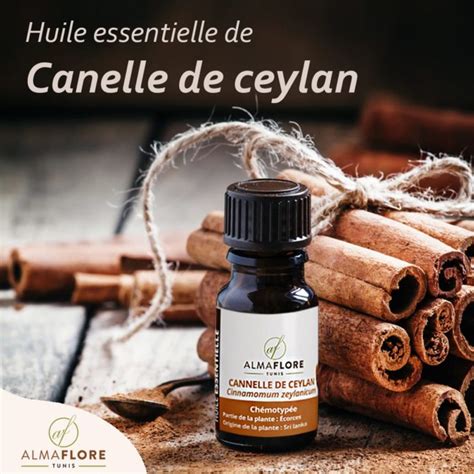 ALMAFLORE Huile Essentielle De Cannelle De Ceylan Bio 10ML Curvita