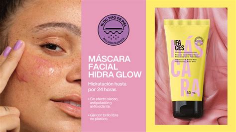 Máscara Hidra Glow FACES Natura en México