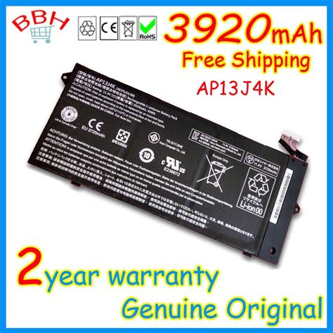 Genuine Original AP13J4K Battery For Acer Chromebook KT00304001 C720