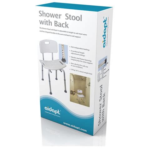 Aidapt Shower Stool With Professional Building