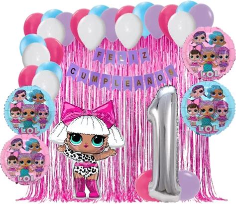 Globos Lol Surprise Mo O Kit Decoraci N Cumplea Os Fiesta En Venta En