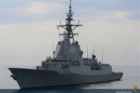 Alvaro De Bazan F100 Class Guided Missile Frigate Ffg Spanish Navy