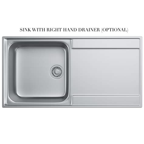 Franke Maris Slim Top Mrx Stainless Steel Bowl Inset Sink