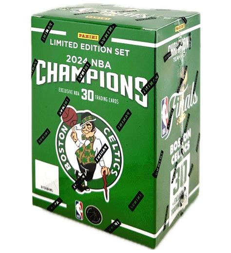 Panini Boston Celtics 2024 NBA Champions Limited Edition Set Blaster