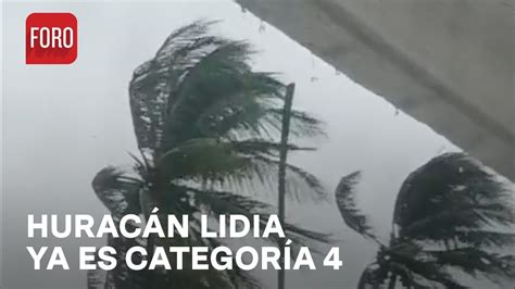 Hurac N Lidia Ya Es Categor A Tiene Potentes Vientos A Las Tres