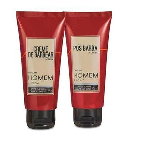 Natura Homem Sagaz Creme De Barbear 75g Balm Pós Barba 75 Shopee Brasil