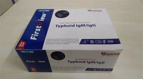 Bioline Typhoid Igg Igm Test Kit At Rs Piece In Varanasi Id