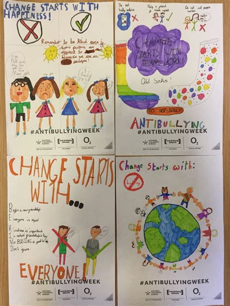 Anti Bullying Posters For Schools