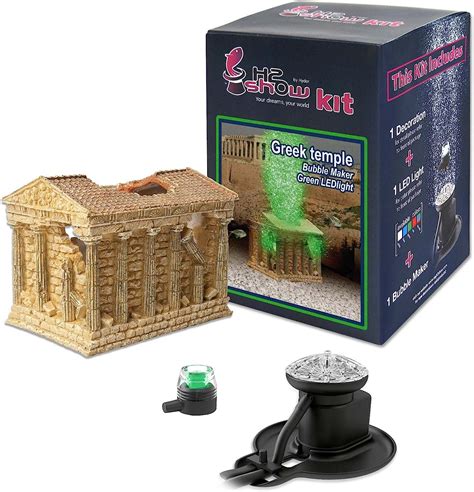 Amazon Hydor H Show Ornament Kit Greek Temple Green Led