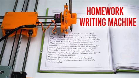 Make Diy Homework Writing Machine At Home Arduino Maker Pro