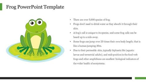 Frog PowerPoint Template Presentation | Powerpoint templates ...