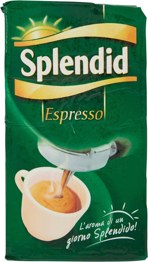 Splendid Miscela di Caffè Macinato Espresso 500 g Amazon it