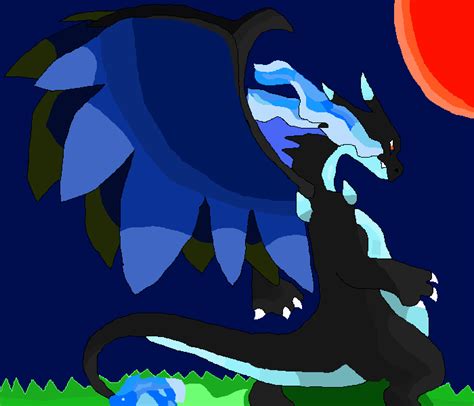 Pixilart Mega Charizard X And Y By Nobodys Here