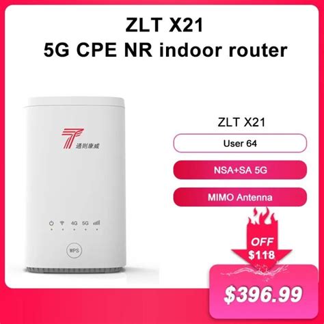 Zouy Mallunlock Zlt X G Cpe Indoor Router Sub Ghz Nsa Sa Grid Wifi