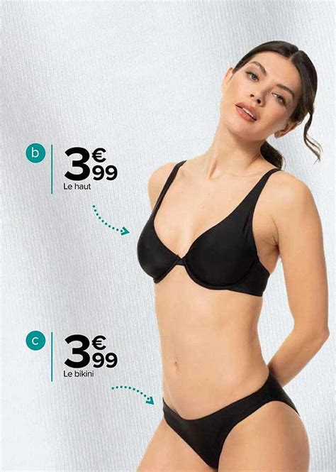 Promo Le Haut Le Bikini Chez Carrefour Market ICatalogue Fr