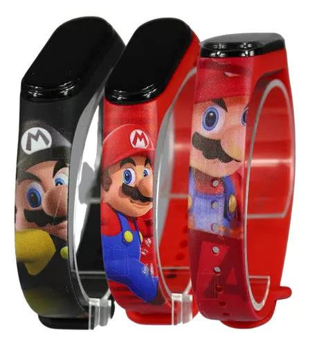 Reloj Mario Bros detalles En Correas Meses sin interés