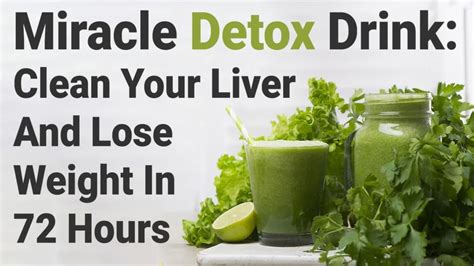 How To Make A Detox Drink To Clean Your Liver And Lose Weight