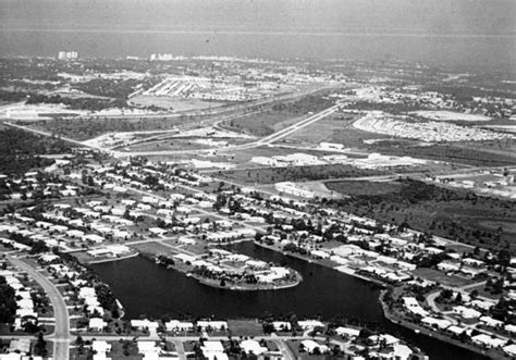 Florida Memory • Aerial View Overlooking A Section Of Fort Lauderdale