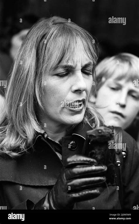 "That's Life" television star Esther Rantzen pictured asking passers-by ...