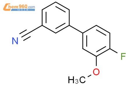 3 4 fluoro 3 methoxyphenyl benzonitrileCAS号1365271 56 2 960化工网