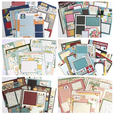 Artsy Albums Scrapbook Album And Page Layout Kits By Traci Penrod