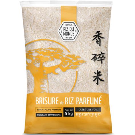 Achetez Le Produit Brisure De Riz Cambodge Casséx1 Baobab 5 Kg Riz Du Monde