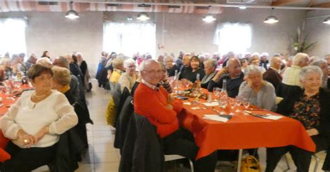 Mours Saint Eusèbe Ambiance garantie au repas des aînés