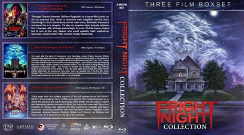 Fright Night Collection R Custom Blu Ray Cover Dvdcover