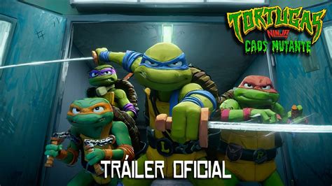 Tortugas Ninja Caos Mutante Trailer Oficial Película 2023 Seth