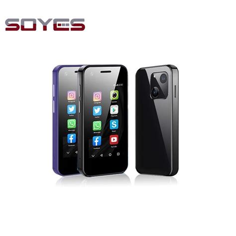 Купить Новый маленький смартфон SOYES XS13 Pro 3G, 2,5 дюйма, Android 6 ...
