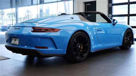 Paint To Sample Porsche Speedster Of Units Worldwide Youtube