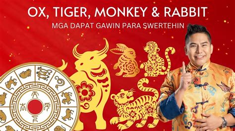 Ox Tiger Monkey Rabbit Mga Dapat Gawin Para Mging Swerte Sa