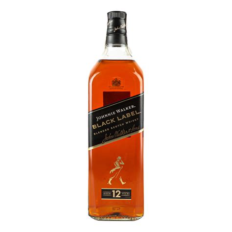 Виски 1л 40% 12 years Black Label Johnnie Walker бут Johnnie Walker ...