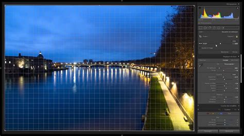 Tutoriel Lightroom Recadrer Et Redresser Youtube