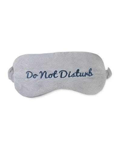 Do Not Disturb Blanket And Eye Mask Aldi Uk