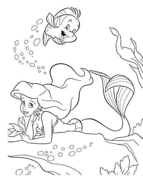 Desenhos Para Colorir Ariel