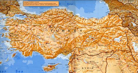 Turkey 1:100,000 Key Map Copyright © 2004 Patrick R. Galloway www ...