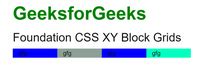 Foundation Css Xy Grid Geeksforgeeks