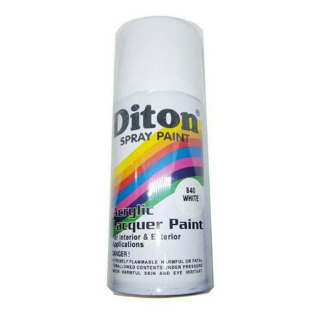 Jual Diton White Diton Cat Semprot Aerosol Paint Cc Spray Putih