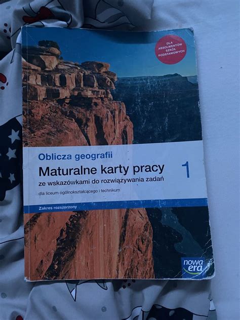 Maturalne Karty Pracy Geografia Zakres Rozszerzony Nak O L Skie Olx Pl