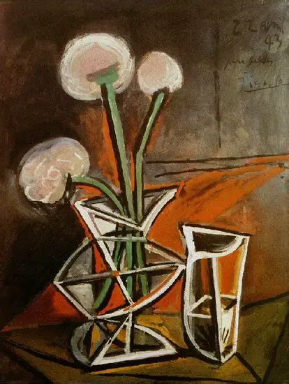 Pablo Picasso — Vase of Flowers, 1943