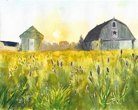 Delaware Farm Sunrise - WetCanvas: Online Living for Artists